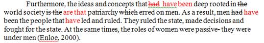 ตัวอย่าง Proofreading